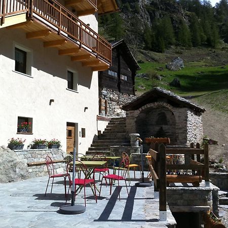 Alpe Rebelle Panzió Bionaz Kültér fotó