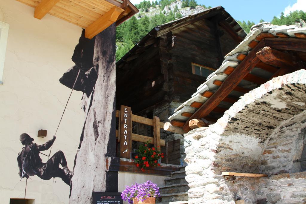 Alpe Rebelle Panzió Bionaz Kültér fotó