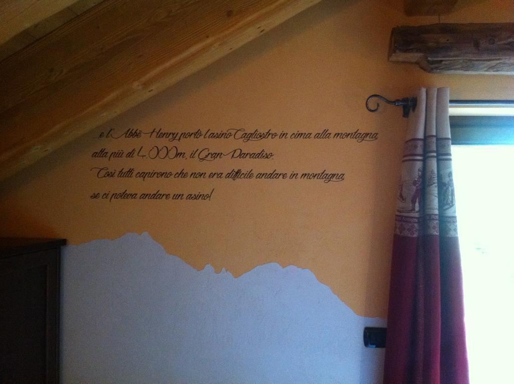 Alpe Rebelle Panzió Bionaz Kültér fotó