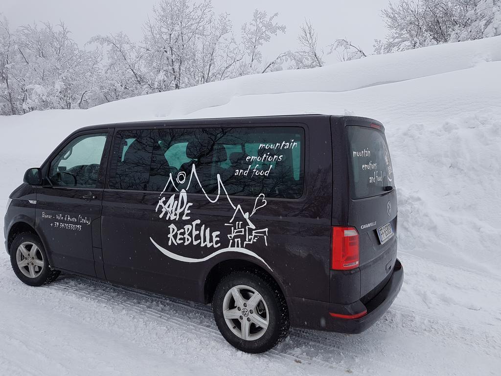 Alpe Rebelle Panzió Bionaz Kültér fotó